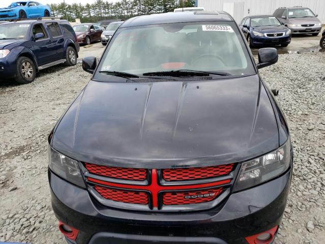 3C4PDCEG0ET226205 - 2014 DODGE JOURNEY R/T BLACK photo 5