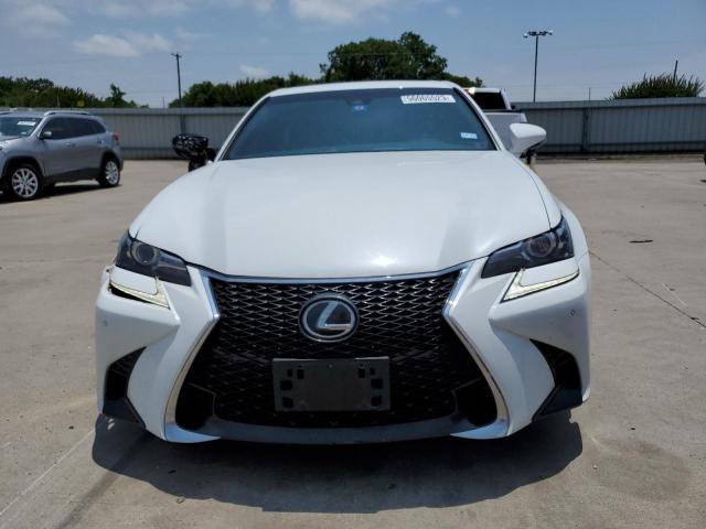 JTHBZ1BL6KA017568 - 2019 LEXUS GS 350 BASE WHITE photo 5