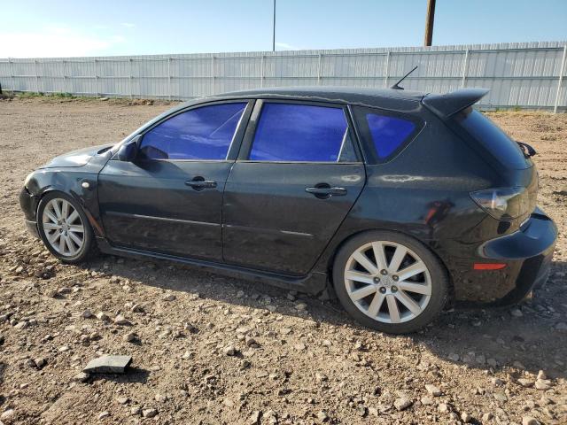 JM1BK34MX81115616 - 2008 MAZDA SPEED 3 BLACK photo 2