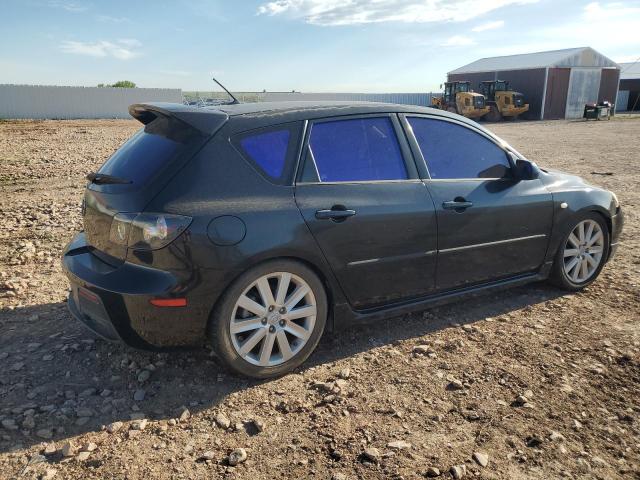 JM1BK34MX81115616 - 2008 MAZDA SPEED 3 BLACK photo 3