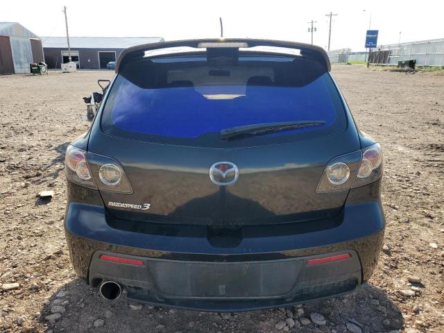 JM1BK34MX81115616 - 2008 MAZDA SPEED 3 BLACK photo 6