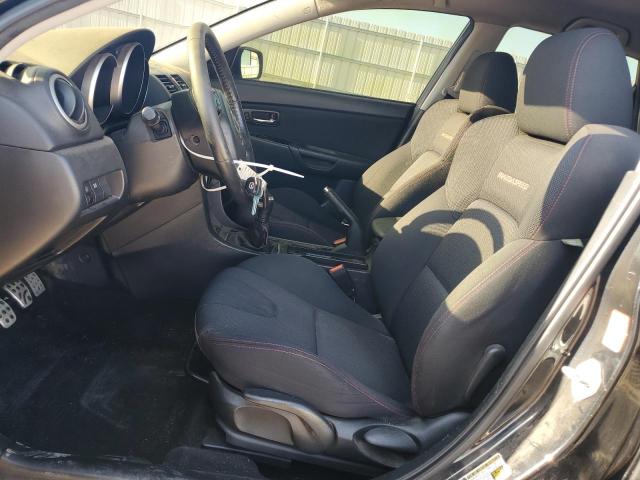 JM1BK34MX81115616 - 2008 MAZDA SPEED 3 BLACK photo 7