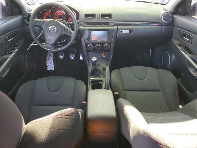 JM1BK34MX81115616 - 2008 MAZDA SPEED 3 BLACK photo 8