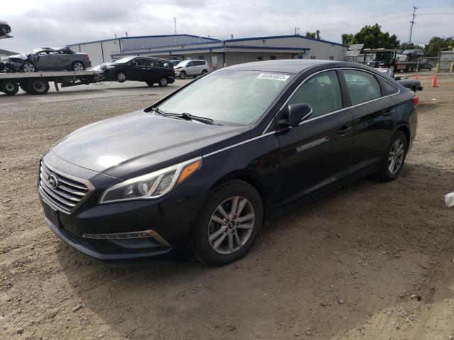 5NPE24AA1FH191311 - 2015 HYUNDAI SONATA ECO BLACK photo 1