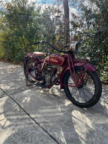 51R221 - 1920 INDIAN MOTORCYCLE CO. SCOUT BURGUNDY photo 1