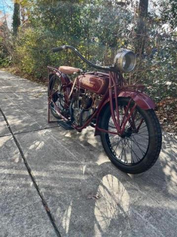 51R221 - 1920 INDIAN MOTORCYCLE CO. SCOUT BURGUNDY photo 4