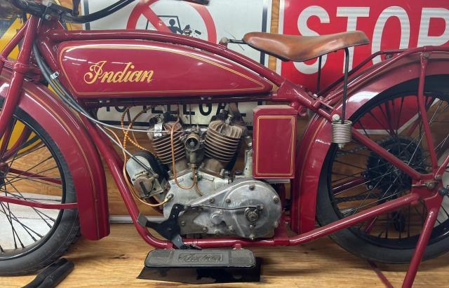 51R221 - 1920 INDIAN MOTORCYCLE CO. SCOUT BURGUNDY photo 5