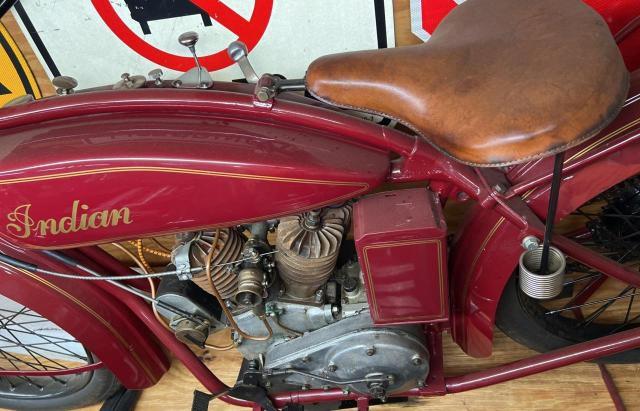 51R221 - 1920 INDIAN MOTORCYCLE CO. SCOUT BURGUNDY photo 8