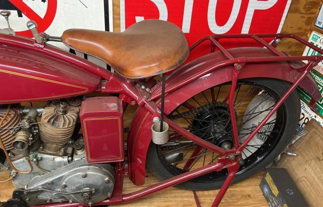 51R221 - 1920 INDIAN MOTORCYCLE CO. SCOUT BURGUNDY photo 9
