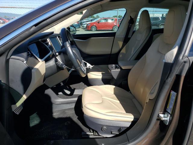 5YJSA1CP1DFP20208 - 2013 TESLA MODEL S 棕色 照片 7