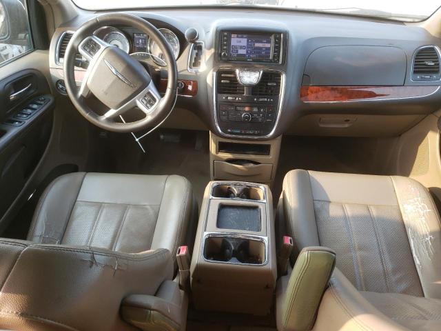 2C4RC1CGXDR570600 - 2013 CHRYSLER TOWN & COU TOURING L BLUE photo 8