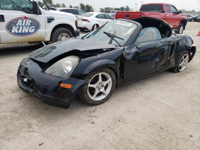 JTDFR320820045883 - 2002 TOYOTA MR2 SPYDER BLACK photo 1