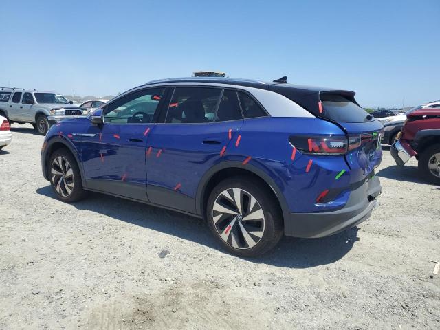 WVGUNPE25NP050831 - 2022 VOLKSWAGEN ID.4 PRO S 蓝色 照片 2