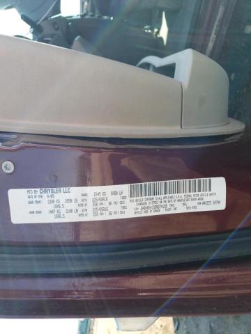 2A8HR54199R674135 - 2009 CHRYSLER TOWN & COU TOURING 勃艮第红 照片 13