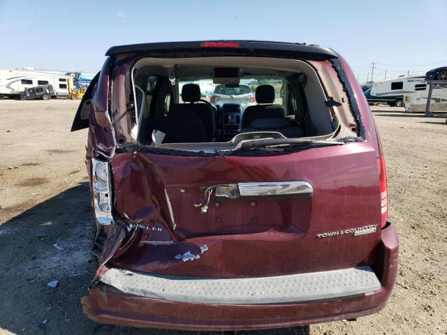 2A8HR54199R674135 - 2009 CHRYSLER TOWN & COU TOURING 勃艮第红 照片 6