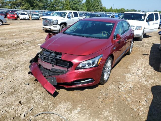 1G4ZP5SZ8JU125071 - 2018 BUICK LACROSSE ESSENCE RED photo 2