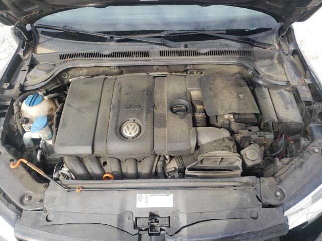 3VWDX7AJ0CM072389 - 2012 VOLKSWAGEN JETTA SE BLACK photo 11