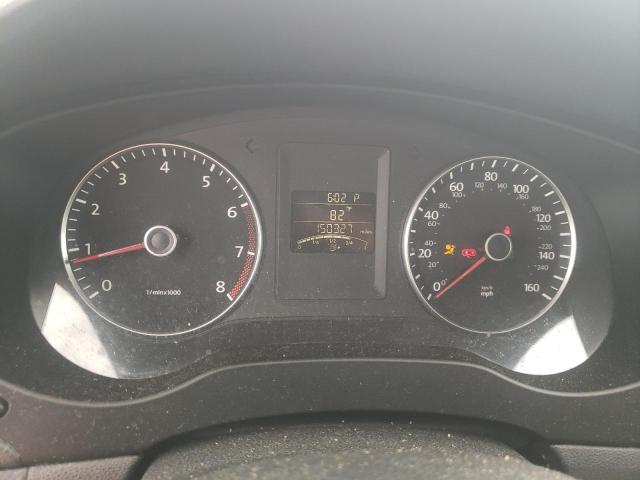 3VWDX7AJ0CM072389 - 2012 VOLKSWAGEN JETTA SE BLACK photo 9