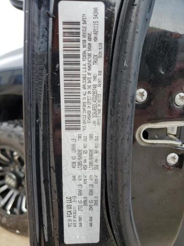 3C6UR5DL4GG235748 - 2016 RAM 2500 SLT BLACK photo 12