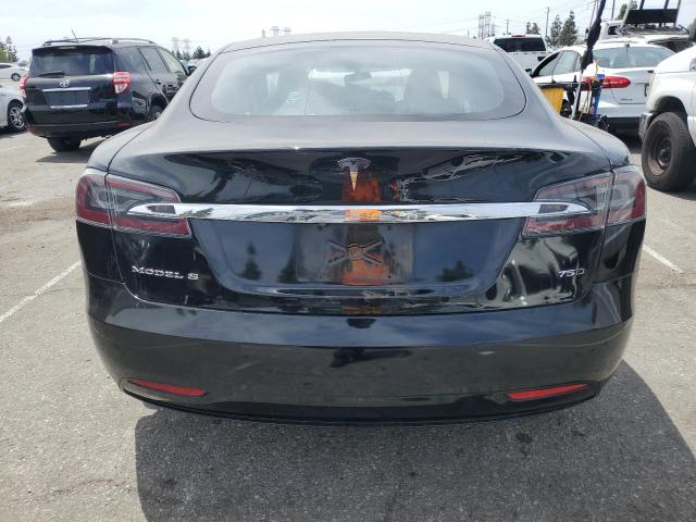 5YJSA1E21JF285381 - 2018 TESLA MODEL S BLACK photo 6