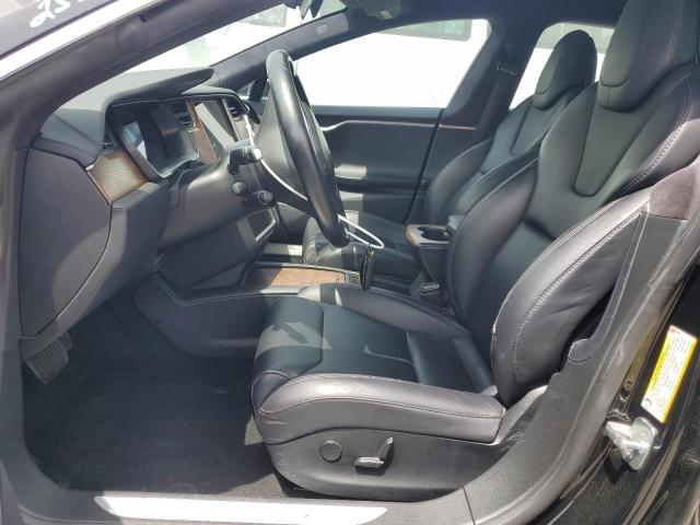5YJSA1E21JF285381 - 2018 TESLA MODEL S BLACK photo 7
