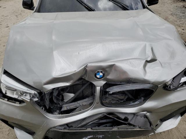5YMTS0C08LLA57840 - 2020 BMW X3 M COMPETITION ნაცრისფერი ფოტო 12