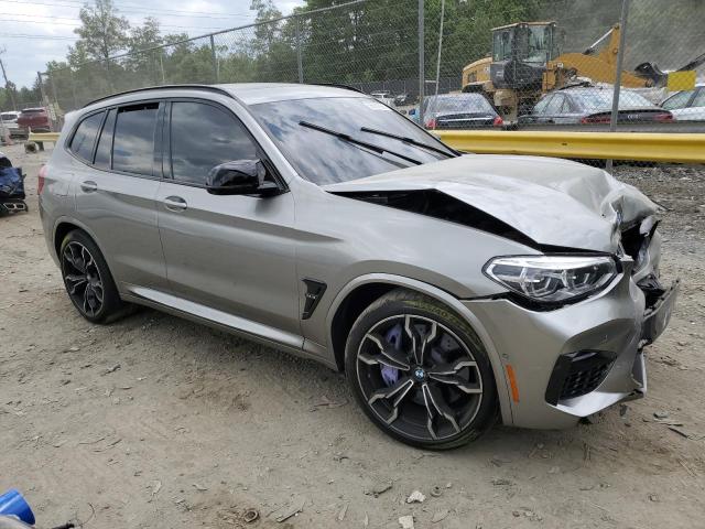 5YMTS0C08LLA57840 - 2020 BMW X3 M COMPETITION GRAY photo 4