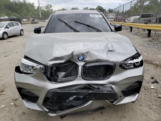 5YMTS0C08LLA57840 - 2020 BMW X3 M COMPETITION ნაცრისფერი ფოტო 5