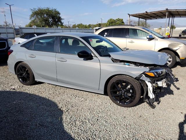 2HGFE2F57SH550564 - 2025 HONDA CIVIC SPORT GRAY photo 4