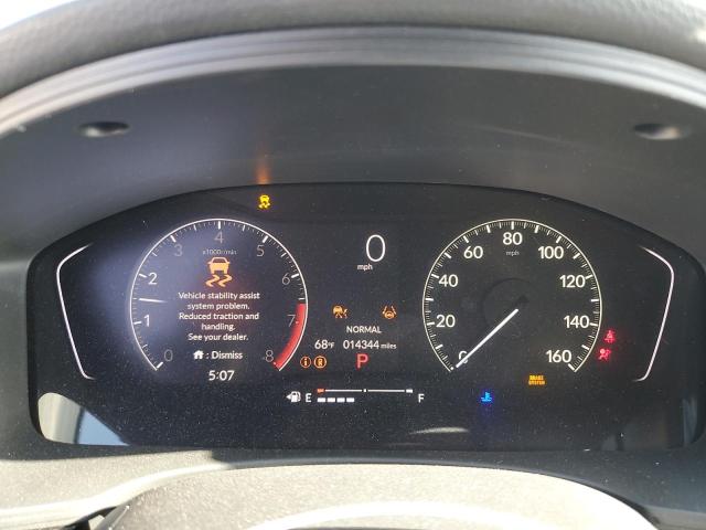 2HGFE2F57SH550564 - 2025 HONDA CIVIC SPORT GRAY photo 9