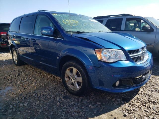 2D4RN5DG3BR682591 - 2011 DODGE GRAND CARA CREW BLUE photo 1