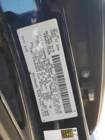 JTLKT324140146614 - 2004 TOYOTA SCION XB 蓝色 照片 13