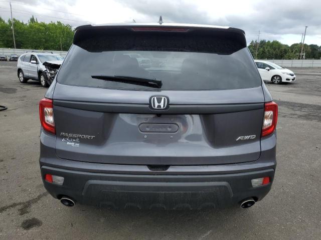 5FNYF8H51LB005424 - 2020 HONDA PASSPORT EXL GRAY photo 6