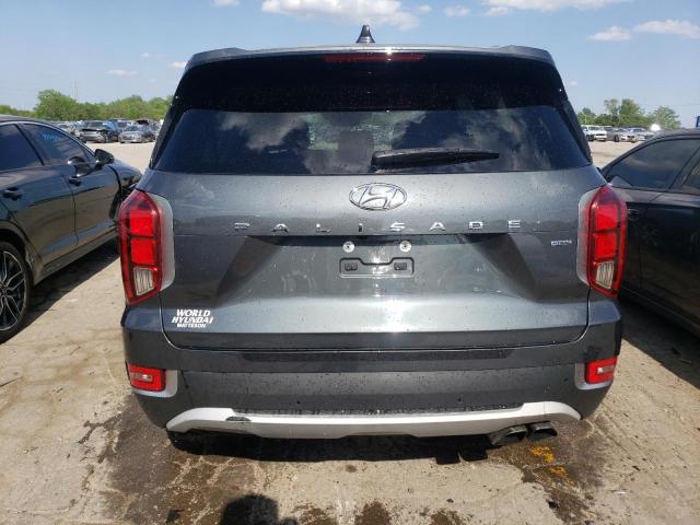 KM8R4DHE1NU430070 - 2022 HYUNDAI PALISADE SEL GRAY photo 6