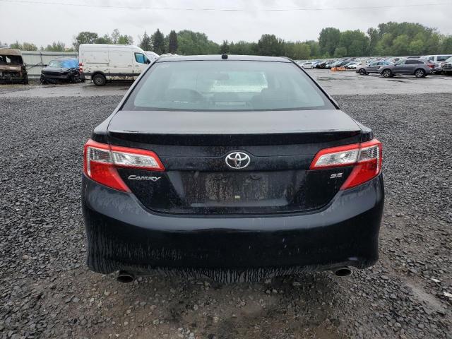 4T1BK1FK0DU020633 - 2013 TOYOTA CAMRY SE BLACK photo 6