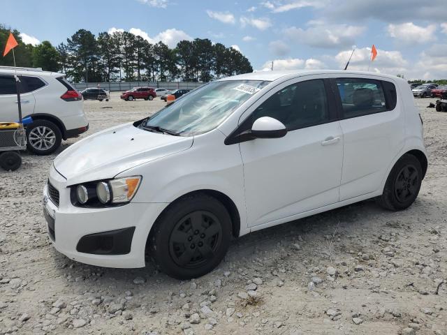 1G1JA6SH2D4189443 - 2013 CHEVROLET SONIC LS WHITE photo 1