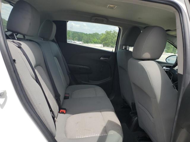 1G1JA6SH2D4189443 - 2013 CHEVROLET SONIC LS WHITE photo 10