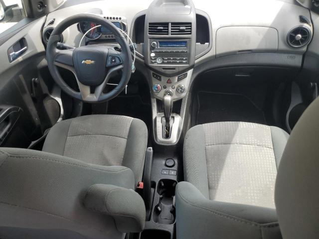 1G1JA6SH2D4189443 - 2013 CHEVROLET SONIC LS WHITE photo 8