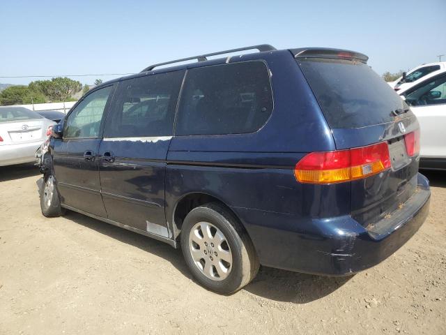 5FNRL18063B072285 - 2003 HONDA ODYSSEY EXL BLUE photo 2