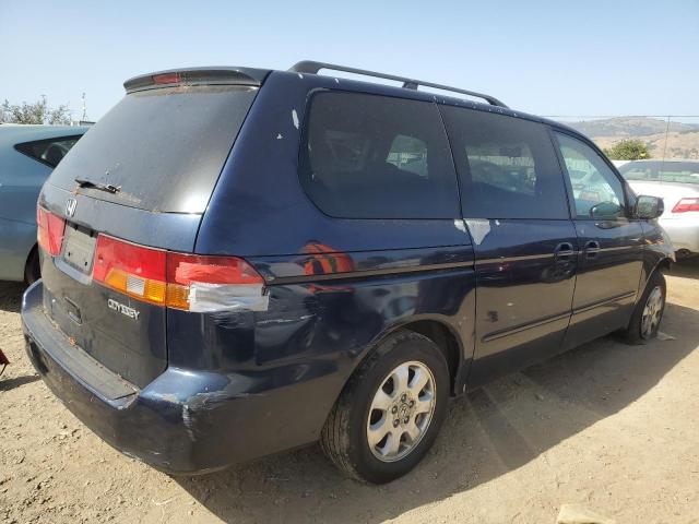 5FNRL18063B072285 - 2003 HONDA ODYSSEY EXL BLUE photo 3