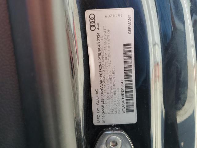 WAUVGAFH8EN013641 - 2014 AUDI S5 PRESTIGE BLUE photo 13