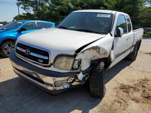 5TBBT44192S237556 - 2002 TOYOTA TUNDRA ACCESS CAB WHITE photo 9