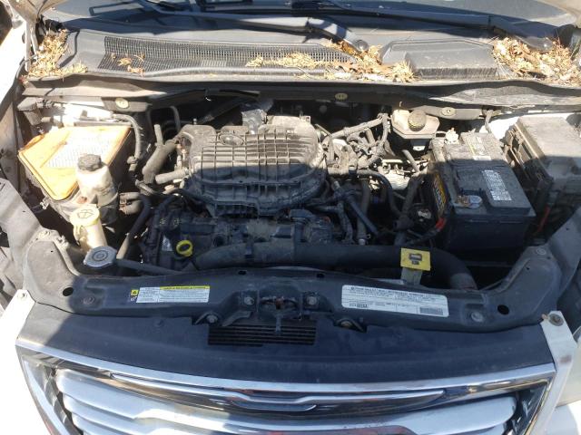 2C4RC1CG5CR327601 - 2012 CHRYSLER TOWN & COU TOURING L WHITE photo 12