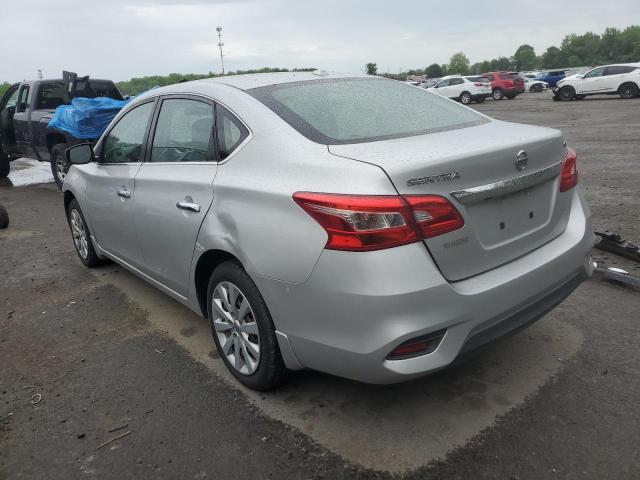 3N1AB7APXGL681092 - 2016 NISSAN SENTRA S SILVER photo 2