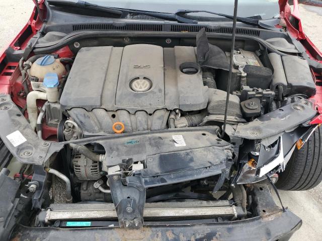 3VWDP7AJ1DM432934 - 2013 VOLKSWAGEN JETTA SE RED photo 11