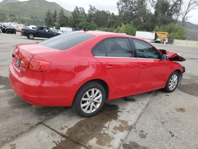 3VWDP7AJ1DM432934 - 2013 VOLKSWAGEN JETTA SE RED photo 3