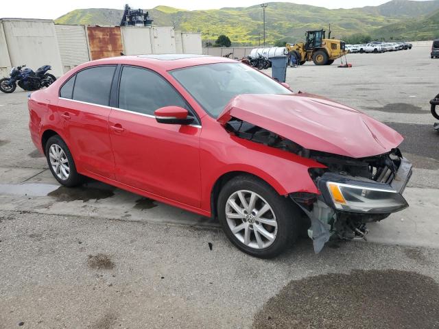 3VWDP7AJ1DM432934 - 2013 VOLKSWAGEN JETTA SE RED photo 4