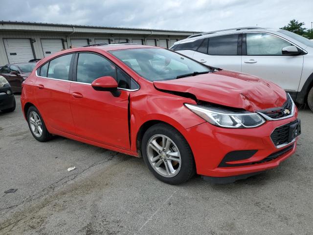 3G1BE6SM9HS578978 - 2017 CHEVROLET CRUZE LT RED photo 4