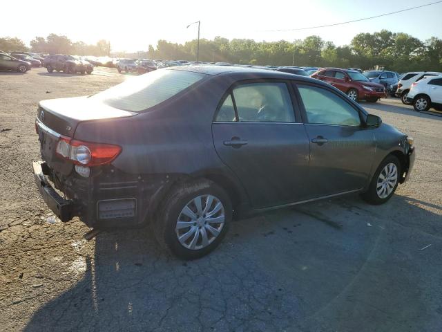 2T1BU4EE4DC036052 - 2013 TOYOTA COROLLA BASE GRAY photo 3