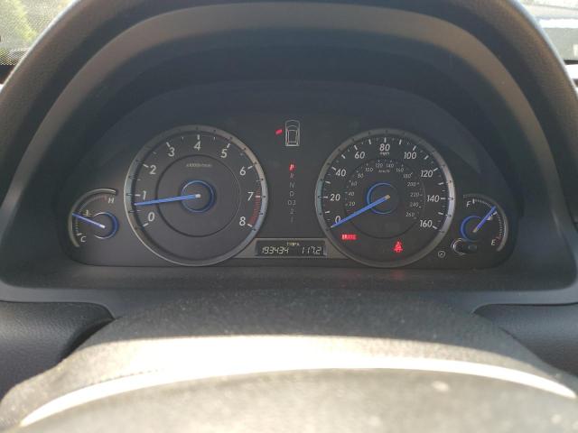 5J6TF2H53CL009635 - 2012 HONDA CROSSTOUR EXL ნაცრისფერი ფოტო 9